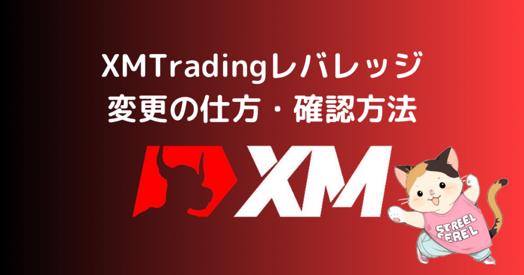 XMのレバレッジの変更の仕方・確認方法